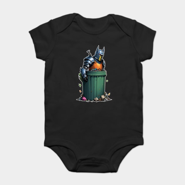 Garbage Knight 4 Baby Bodysuit by Grave Digs